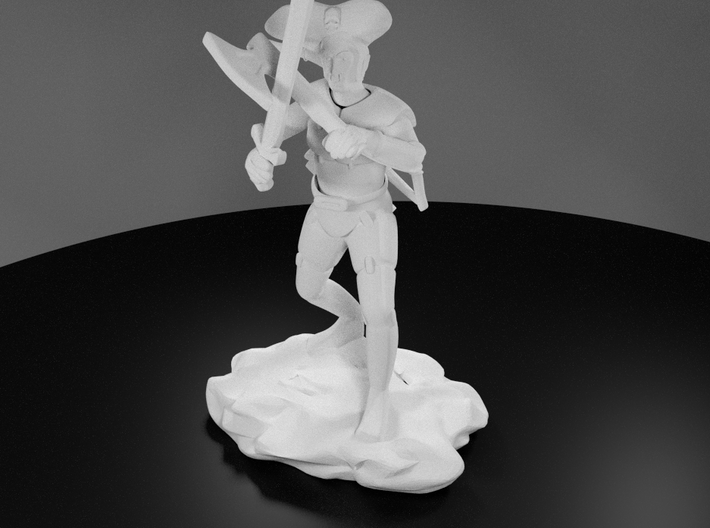 Argrunt the Half Orc Ranger Pirate 3d printed 3D Render