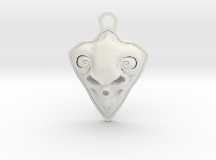 FAUST pendant 3d printed