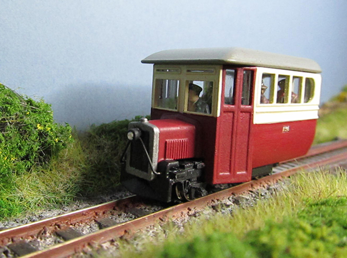 009 Donegal Irish Railcar 3d printed