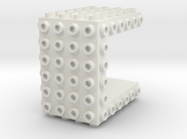 Core Brick 6x6x4 - Beta 01 3d printed