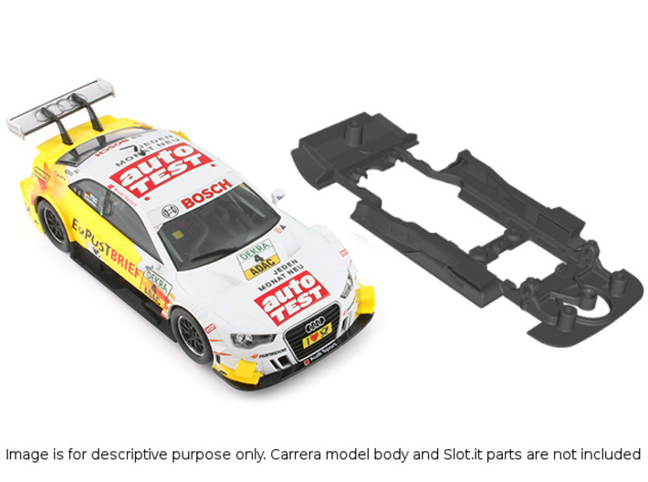 S01-ST4 Chassis for Carrera Audi A5 DTM SSD/STD 3d printed 
