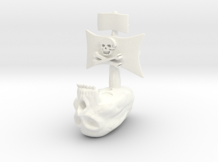 Skull Ship2 3d printed