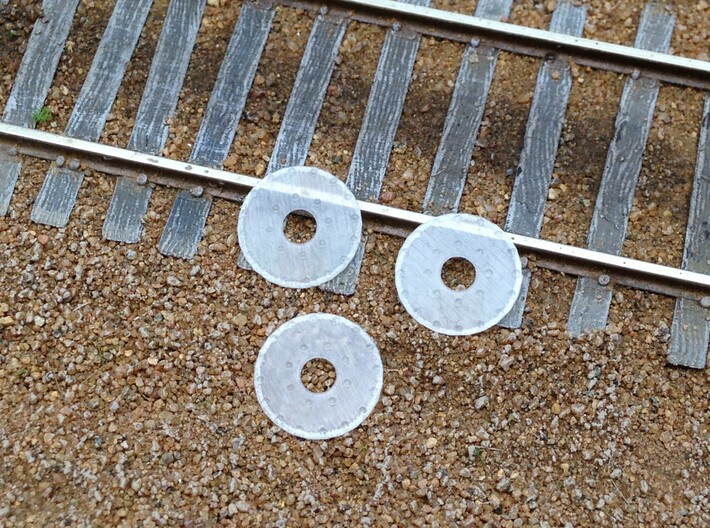 HO scale 20pc 33" Allen Paper Wheel Inserts  3d printed 