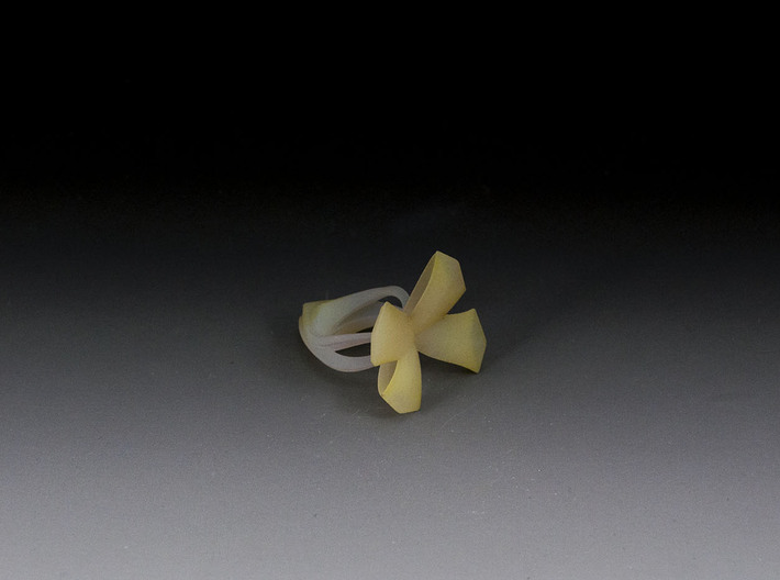 Bow Ring 3d printed 