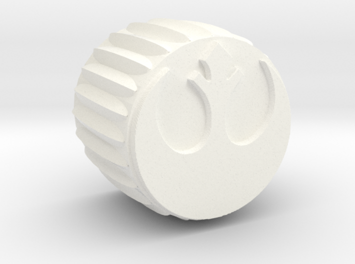 Rebel Insignia Guitar Knob without Flange 3d printed