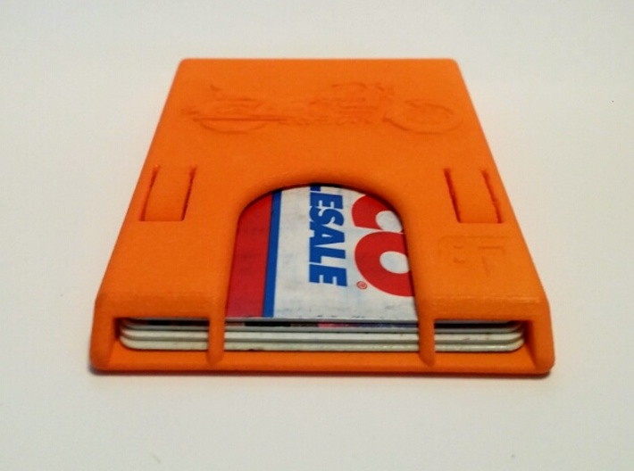 Minimalist Rapid Access Wallet Custom 3d printed 