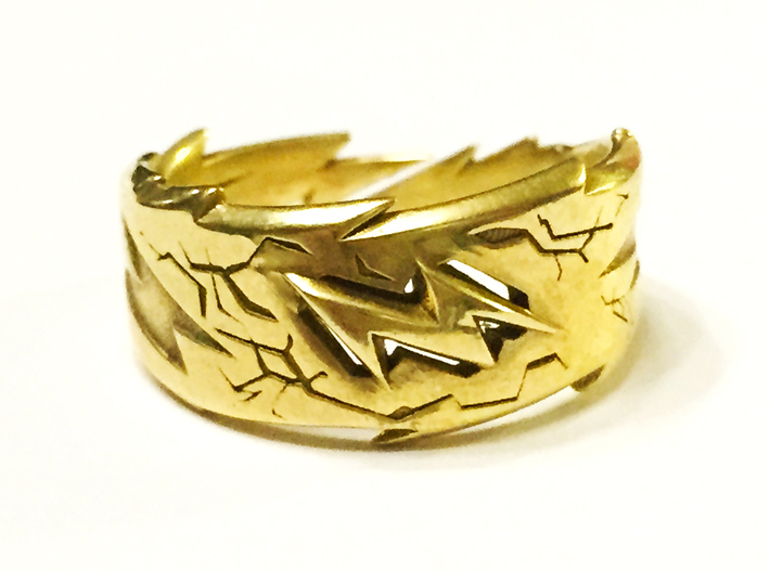 Power : Zeus Ring Size 8 3d printed Power, Confidence, Express yourself!