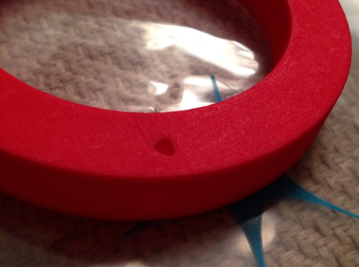 simple bangle form 3d printed