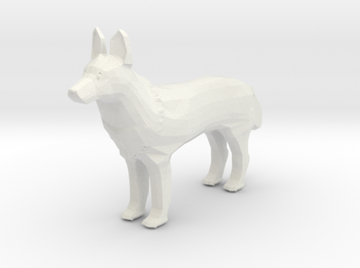 Zeus the Wolf 3d printed