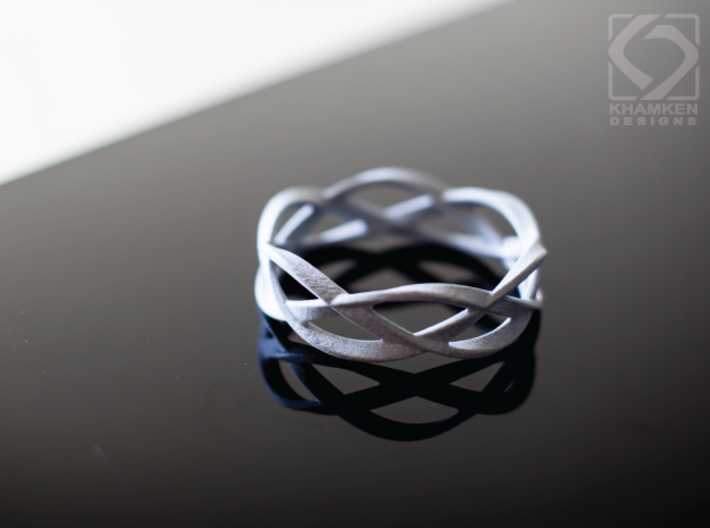 Weave Ring (Large) 3d printed