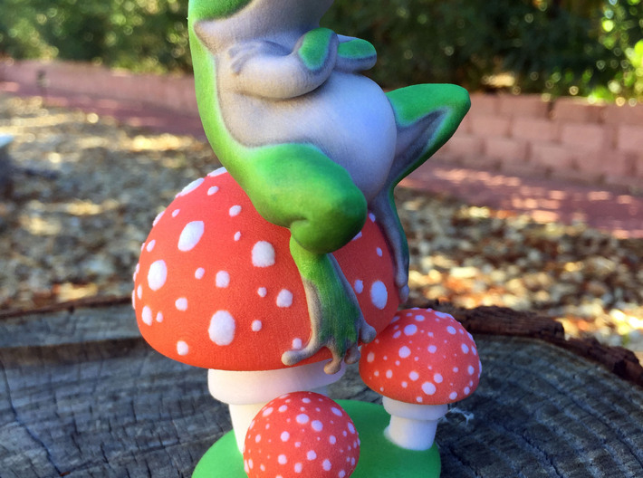 Mr Frog 3d printed 