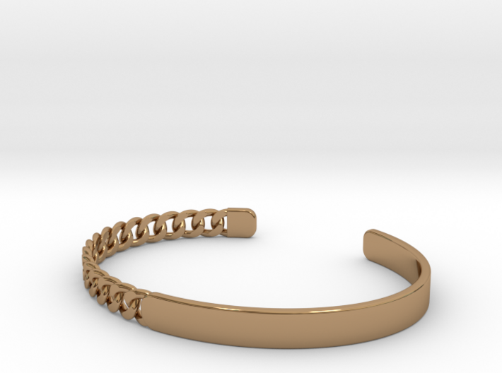 Chain Bangle 3d printed
