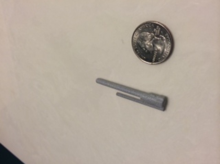 Lightsaber Tie Clip  3d printed 