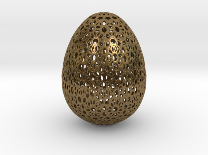 Beautiful Egg Ornament (6.9cm Tall) 3d printed