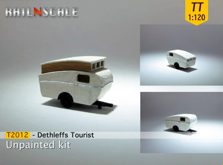 Dethleffs Tourist (TT 1:120) 3d printed