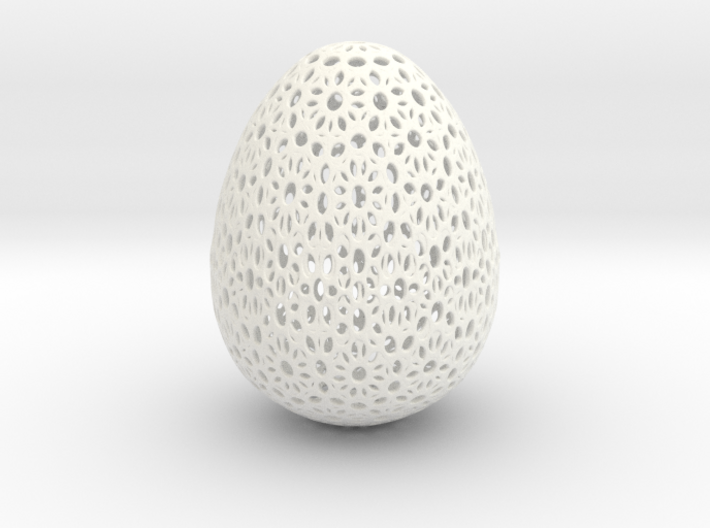 Beautiful Bigger Egg Ornament (15cm Tall) 3d printed