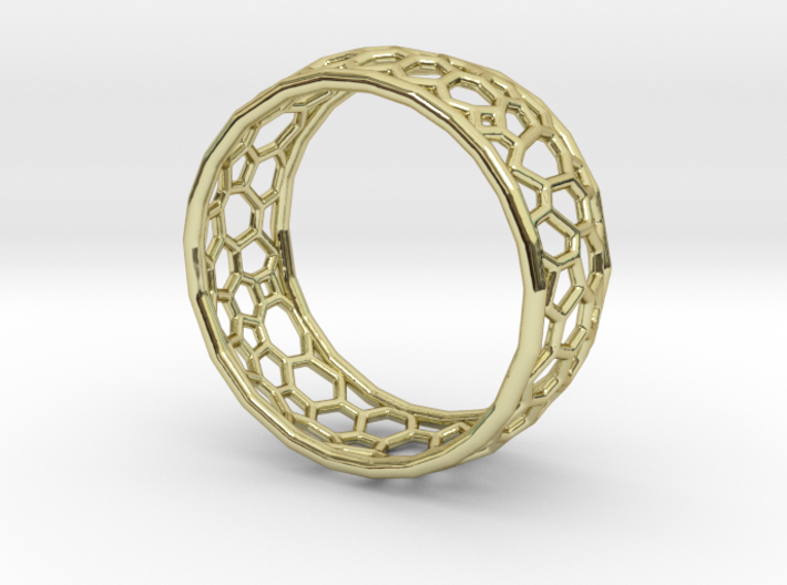Cellular structure ring 3d printed