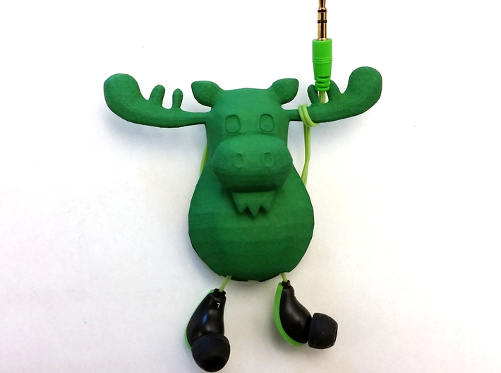 Dartmoose Headphone Cord Wrap 3d printed
