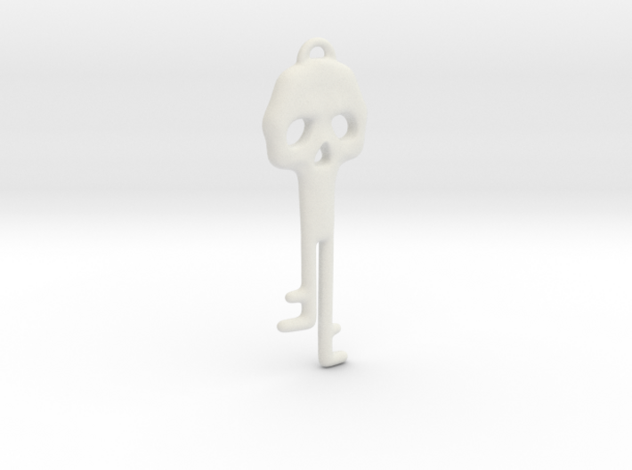Skeleton Key Necklace 3d printed