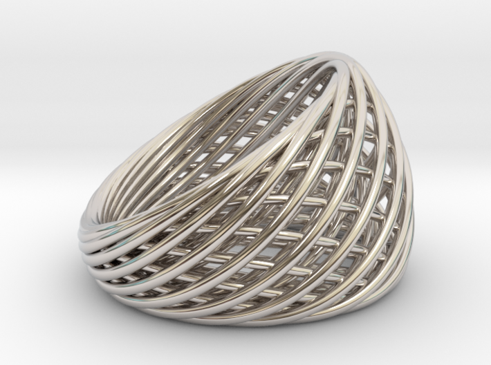 [Ring]Weave|Size11|20mm 3d printed