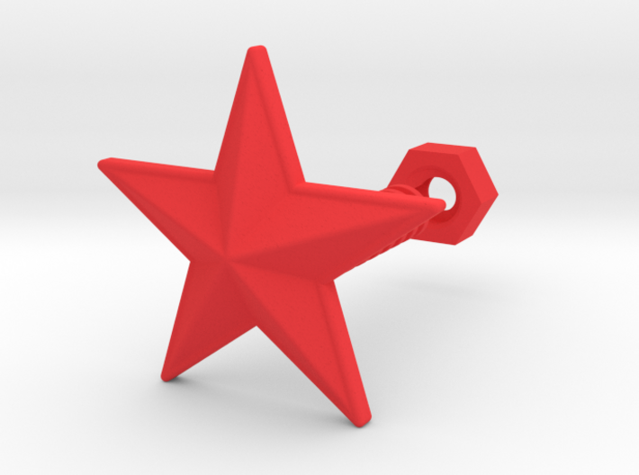 Red Star 3d printed 