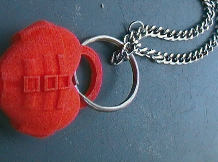 Crazy For Love Pendant 3d printed back of the love pendant/keychain