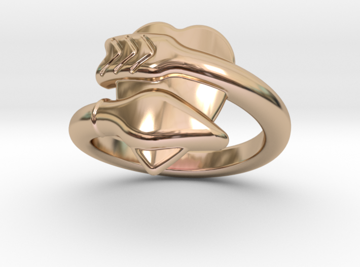 Cupido Ring 25 - Italian Size 25 3d printed