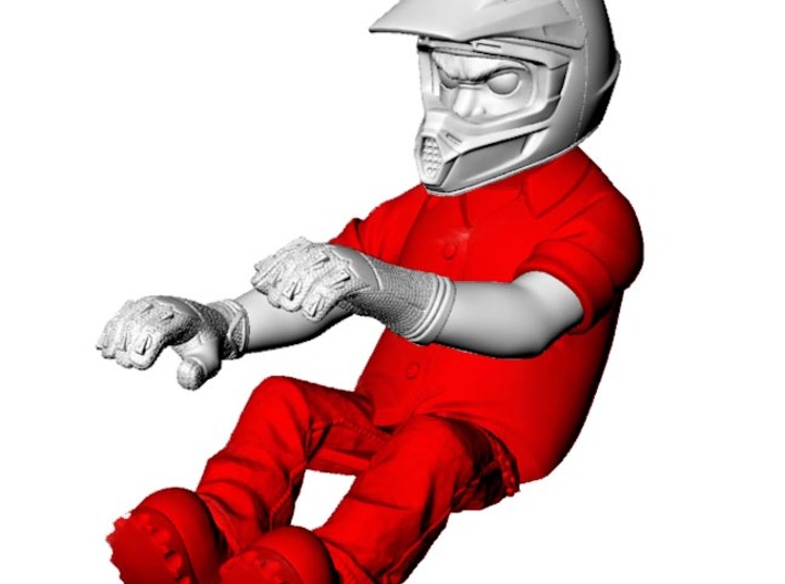 WW10006 Wild Willy Glamis driver Body  3d printed Purchase only includes red part. See link below to purchase the complete figure