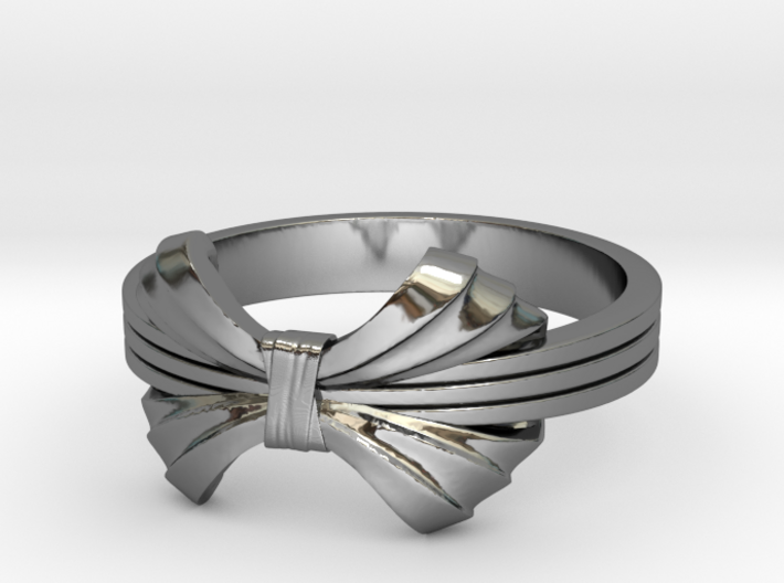 The Elegant Ring 3d printed