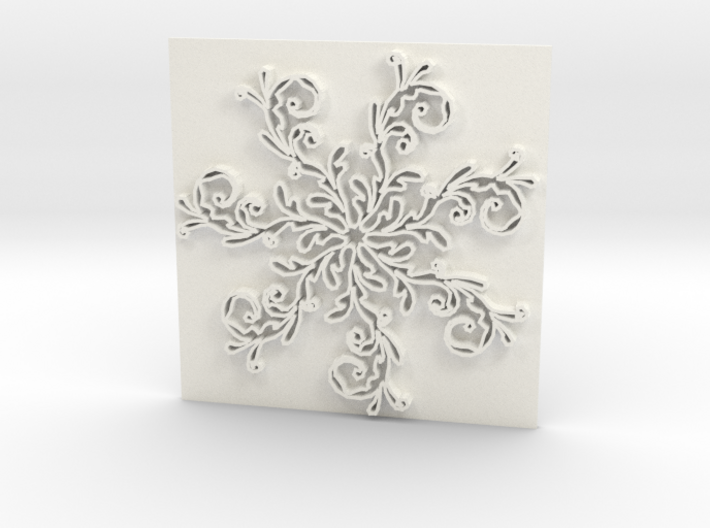 Snowflake2 3d printed