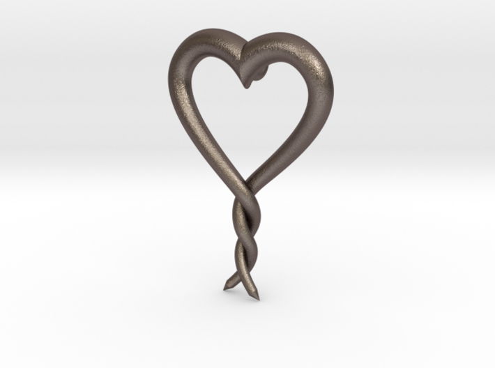 Twisted Heart 2 3d printed