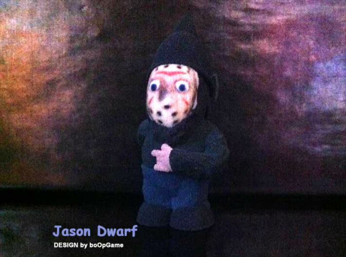 Halloween - Jason Dwarf 3d printed Halloween - Jason Dwarf
