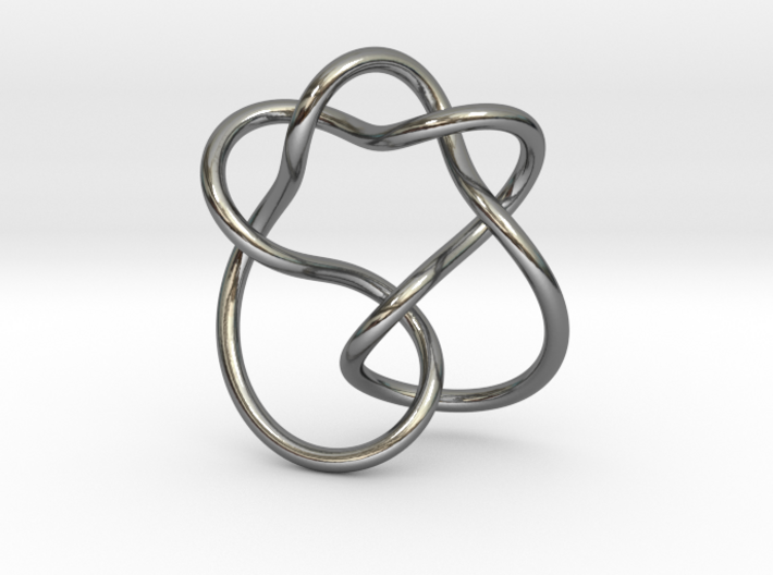 0364 Hyperbolic Knot K4.1 3d printed
