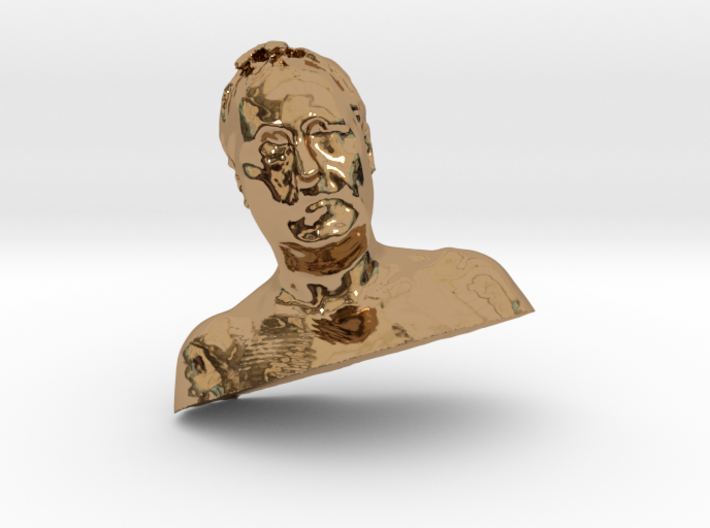 male bust 48mm 3d printed