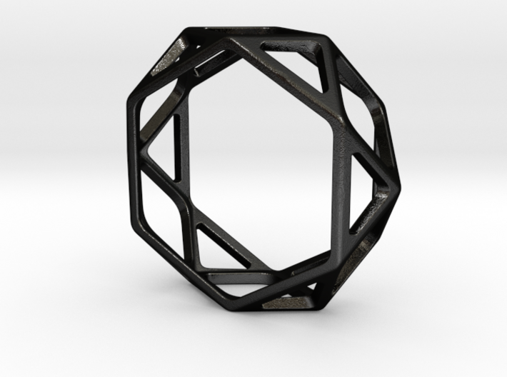 Structural Ring size 13 3d printed