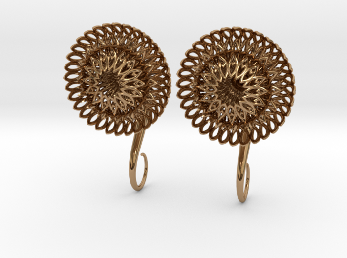 Plugs / gauges/ The Sunflowers 4 g (5 mm) 3d printed