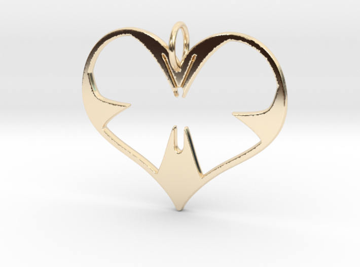 Butterfly Heart 3d printed