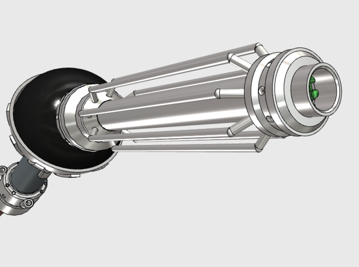 Dalek Gun-stick (tip of barrel, #dg001) 3d printed 