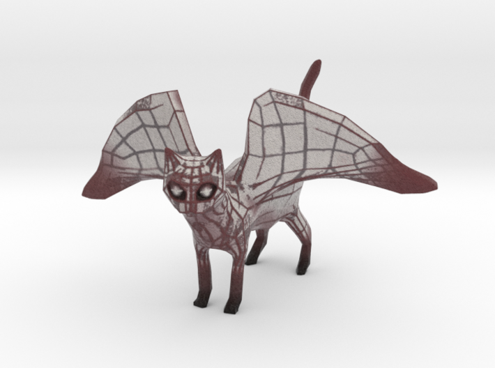 Flying Tron Kitten 3d printed