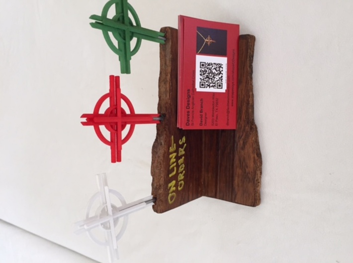 Cathedral Cross 3" (no top hook)  3d printed 