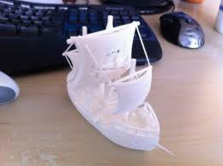 The Piratebay Pirate Ship 3d printed