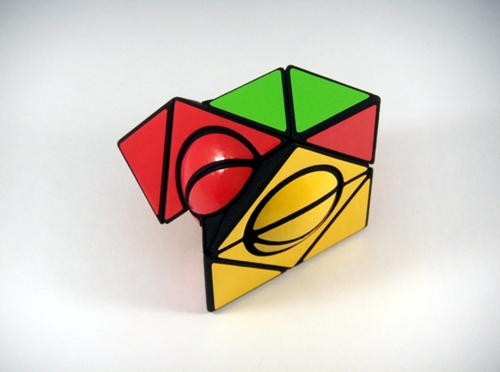 HeliPrism 6 Ball Puzzle 3d printed Alternate Second Turn