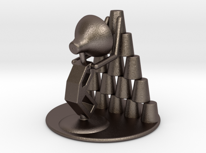 Juju &quot;Playing with cups&quot; - DeskToys 3d printed