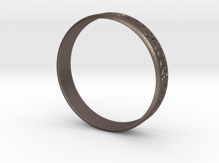 Ring Ornament love you 3d printed