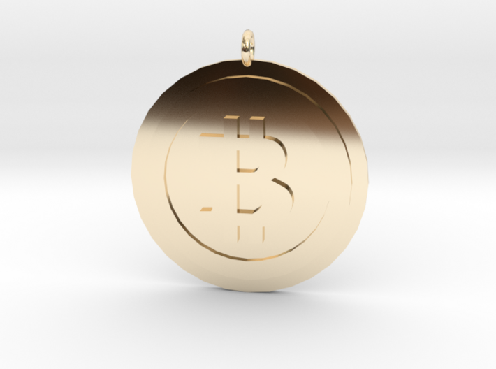 Bitcoin &quot;We Use Coins&quot; Style 3d printed