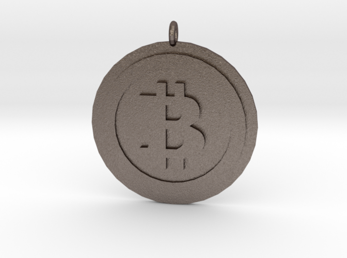 Bitcoin &quot;We Use Coins&quot; Style 3d printed