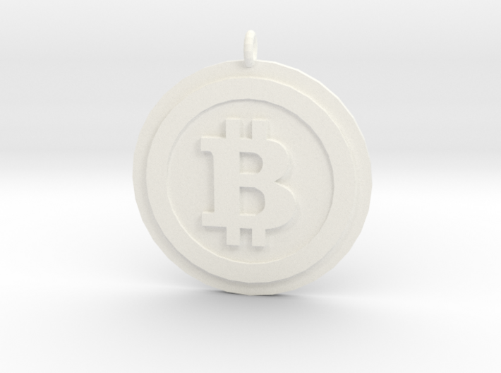 Bitcoin &quot;We Use Coins&quot; Style 3d printed