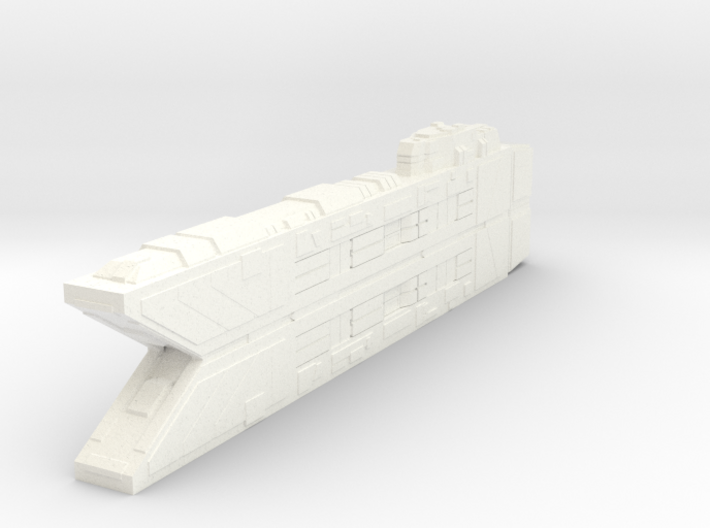 Space Command Ship Concept - Raiden 3d printed