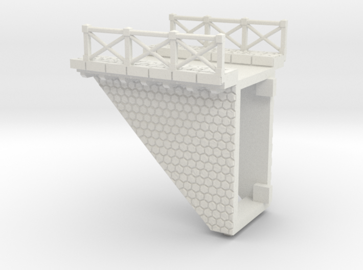 NV3M10 Small modular viaduct 1 track 3d printed 