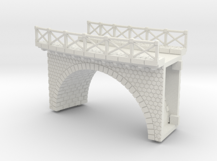 NV3M12 Small modular viaduct 1 track 3d printed